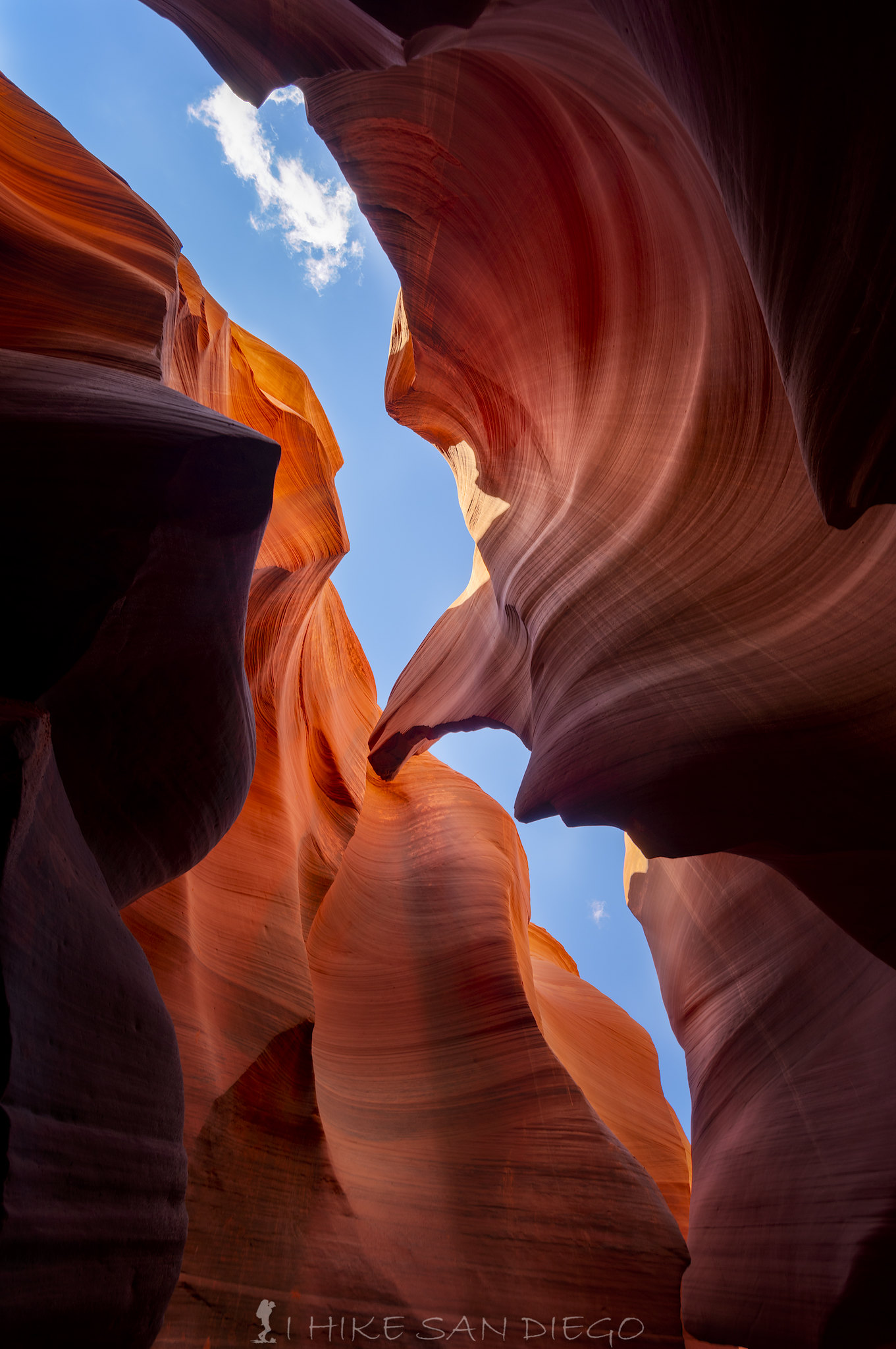 eagle head rock in Lower Antelope Canyon