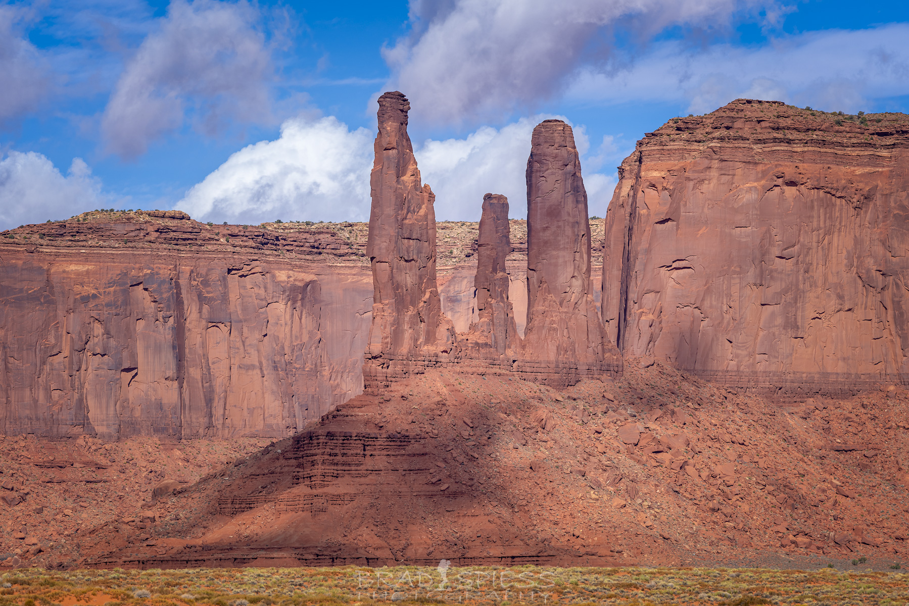 3 Sisters at Monument Valley
