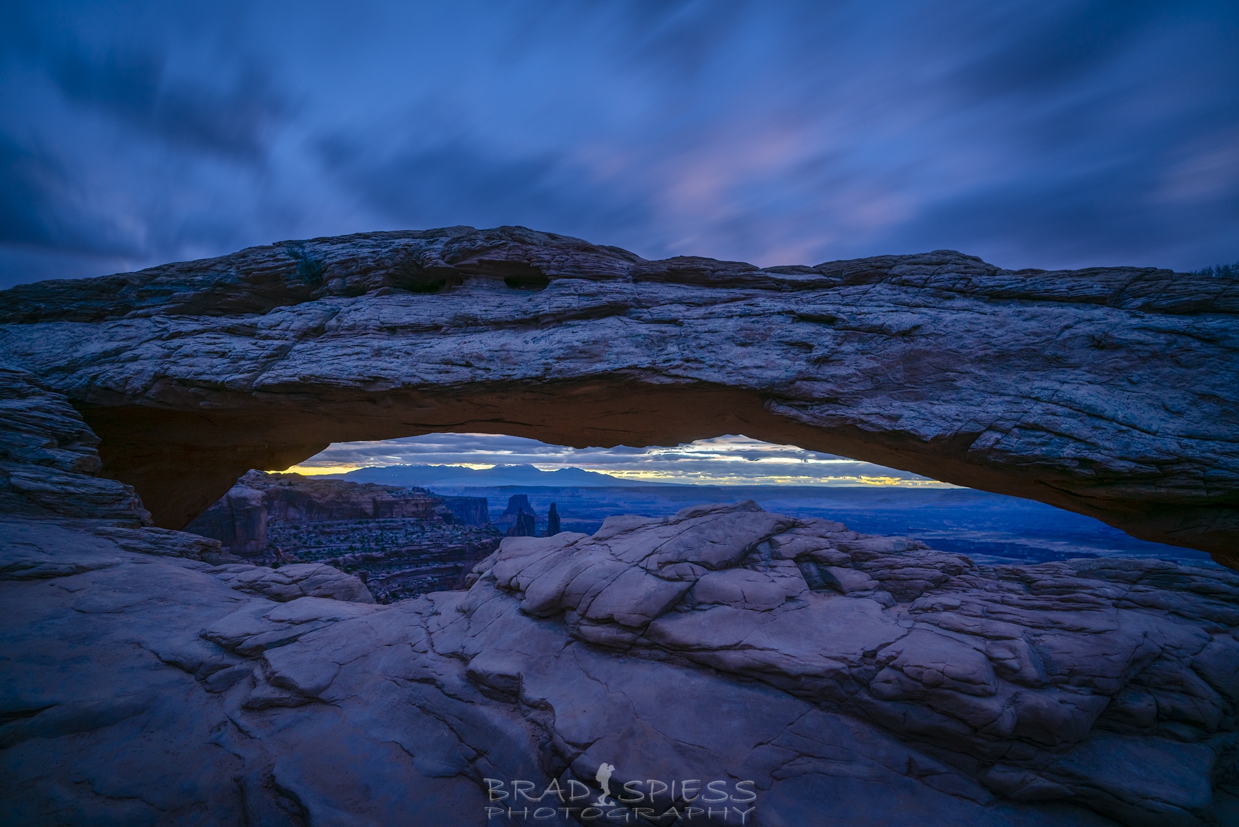 Blue Hour at Mesa Arch